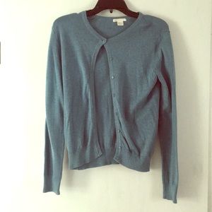 H&M blue cardigan